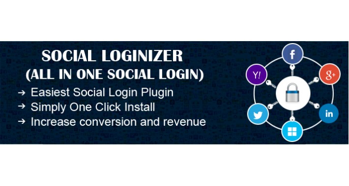 Social Loginizer (Social Login Facebook, Google+, Twitter)