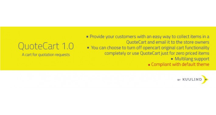 QuoteCart for Default theme