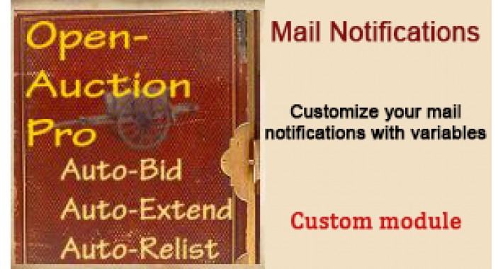 OpencartAuctionPro - Custom Mail Notifications