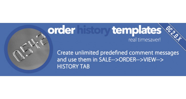 Order History Templates
