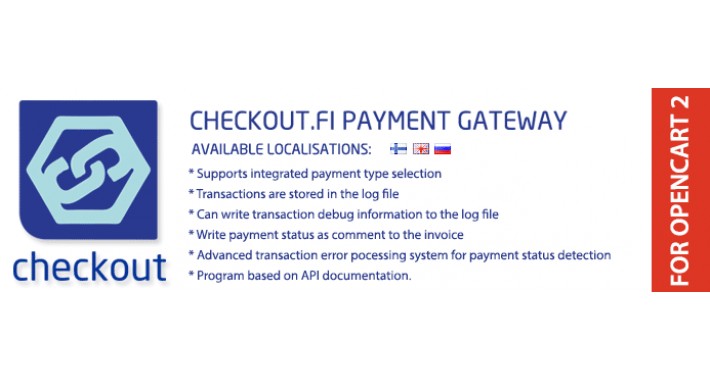 Checkout Finland Oy - Payment gateway (OC 2.0-2.3.X)