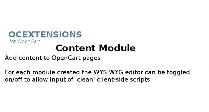 Content Module