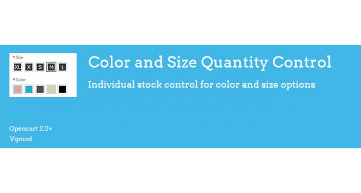 Color and Size Stock Control