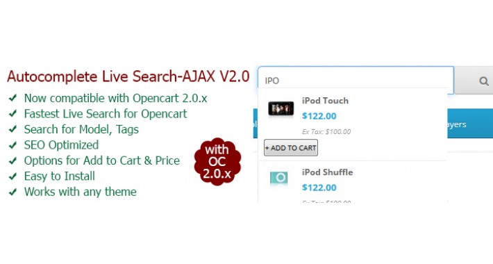Autocomplete Live Search - AJAX