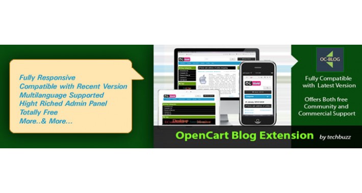 Opencart Blog Extension