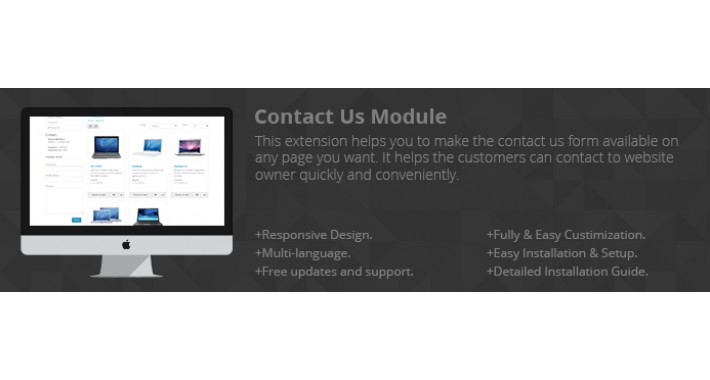 Contact Us Module (Quick Contact Us)