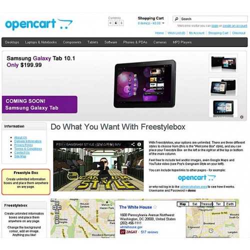 Opencart Homepage Full Width Slideshow For Opencart 1 5 X
