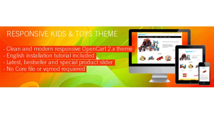 Kids and Toys responsive theme