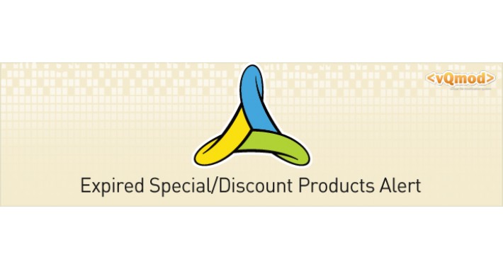 Expired Special/Discount Products Alert (vQmod) Expired Special/Discount Products Alert (vQmod)