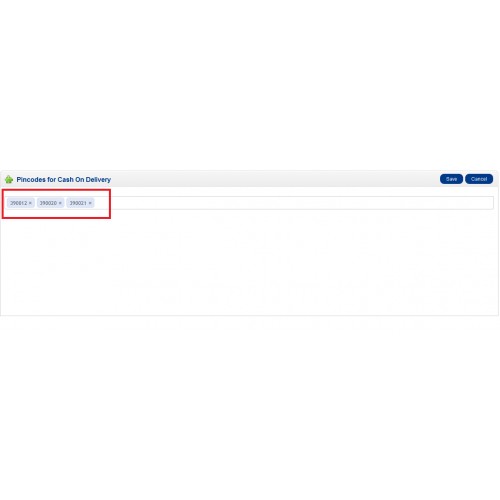 OpenCart Check Cash On Delivery Payment Method for Pincode
