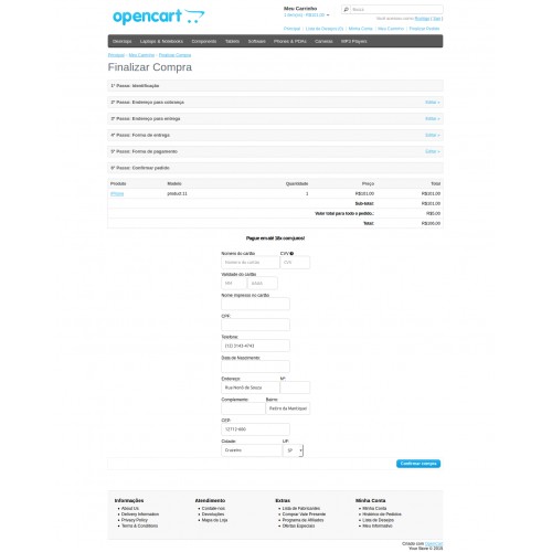 GetNet (Checkout Transparente) para PrestaShop