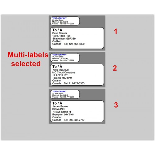 OpenCart - Shipping Label Maker