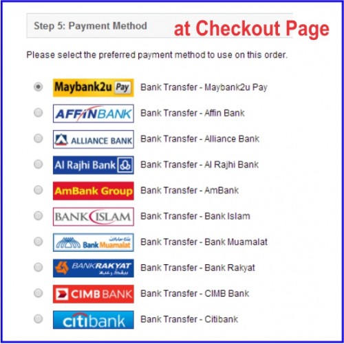 Opencart Mx4 Malaysia Bank Transfer