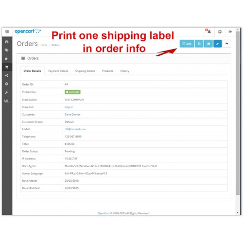 opencart-shipping-label-maker