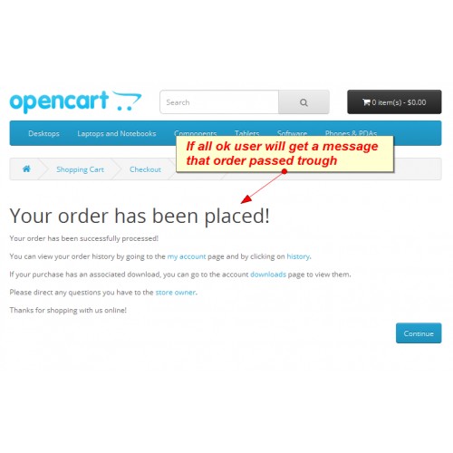 OpenCart - ProPay Global Payment Processor - CreditCards - OC- 2.X