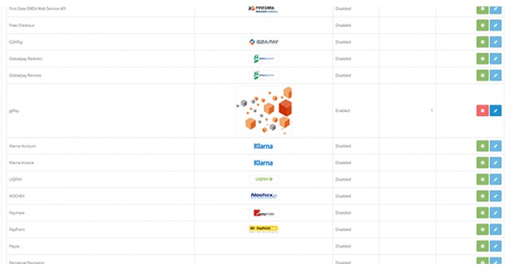 GTPay Opencart Extension