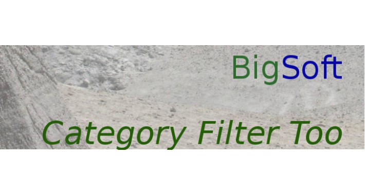 [OCMOD] Category Filters Too (just like product filters)