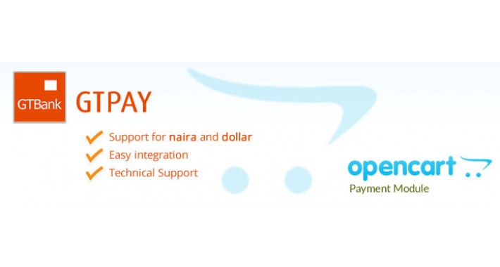 GTPay  (Support for Naira and Dollar)