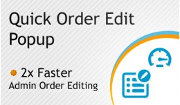 Quick Order Edit Popup - SALE 30% DISCOUNT