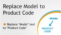 Replace Model to Product Code - FREE