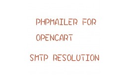 phpmailer,smtp,for opencart.2.x