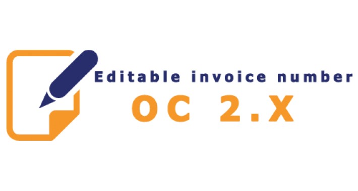 Editable invoice number VQMOD OC 2.X