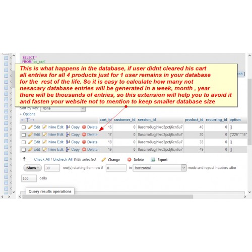 Opencart Auto Clean Old Carts Abandoned Carts Oc 2 X Oc 1 5 X