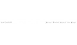 Replace Language/Currency with Date in Header