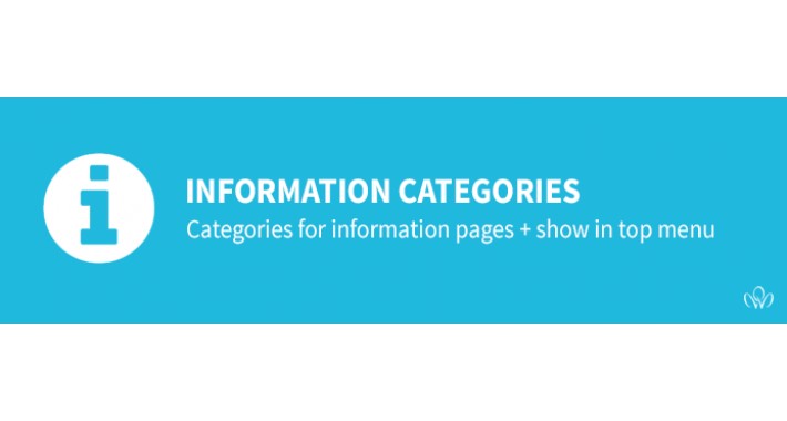Information pages and categories PRO [OCmod]
