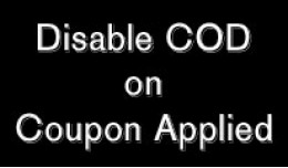 Disable COD on Coupon Used
