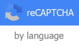 reCAPTCHA by language