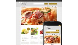 OpenCart 2 Theme Sky Food Ochre