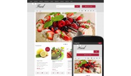 OpenCart 2 Theme Sky Food Ruby