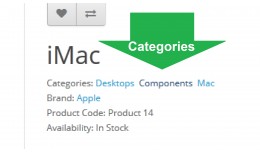 GGW Show product categories for better seo