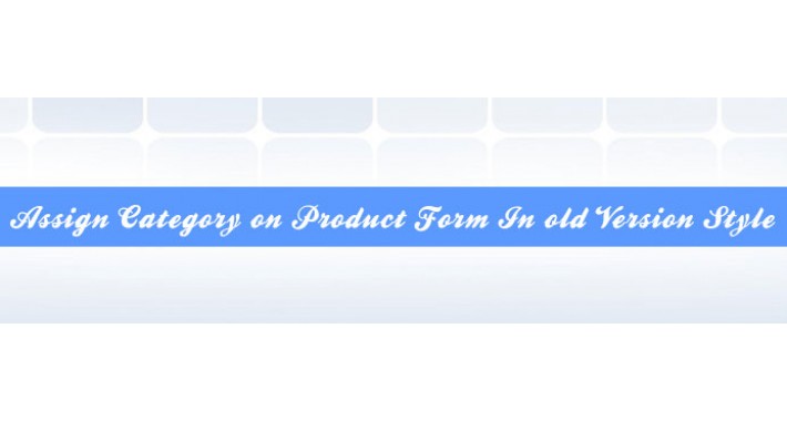 Easy Assign Product Categories
