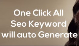 One Click will Generate All Seo Keywords