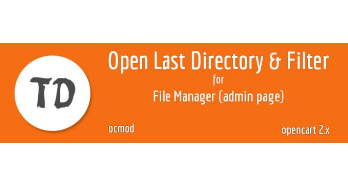 Open Last Directory And Filter