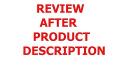 Review after product description