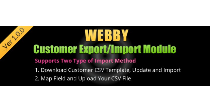 Customer Import Export Module Also Support Custom FIeld