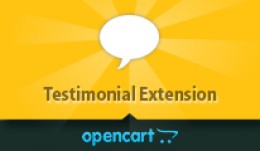 OpenCart Testimonial Extension 