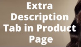 Extra Product Decription Tab In Products