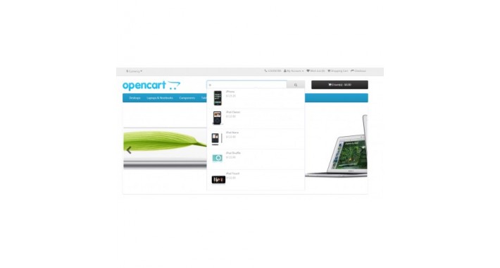 Ajax Search with images