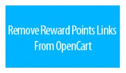 Remove Reward Points Links