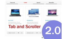 Tab and Scroller 4in1 Featured Latest Special Be..