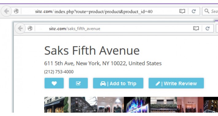 Clean SEO URL's