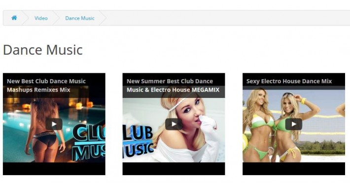 Video Gallery extension