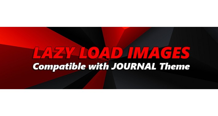 (VQMOD) Lazy load Images - Compatible with Journal Theme