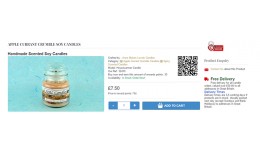 QR Code on Product Page