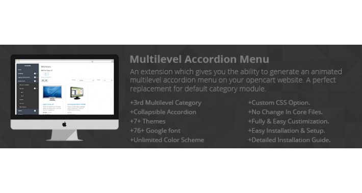 Multilevel Accordion Menu
