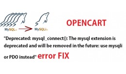 Deprecated ,The mysql extension is deprecated.....